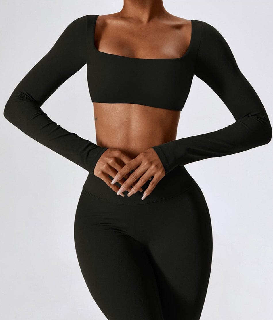 Venture Long Sleeve Crop Top