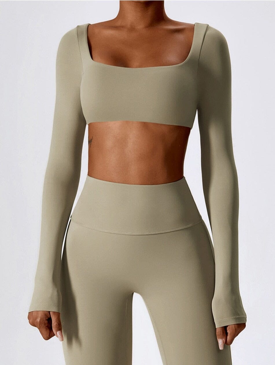 Venture Long Sleeve Crop Top