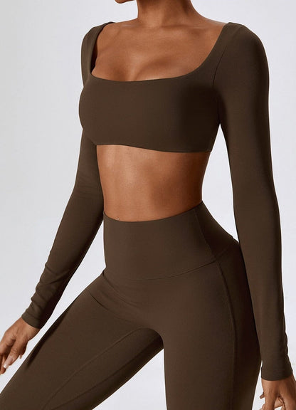 Venture Long Sleeve Crop Top