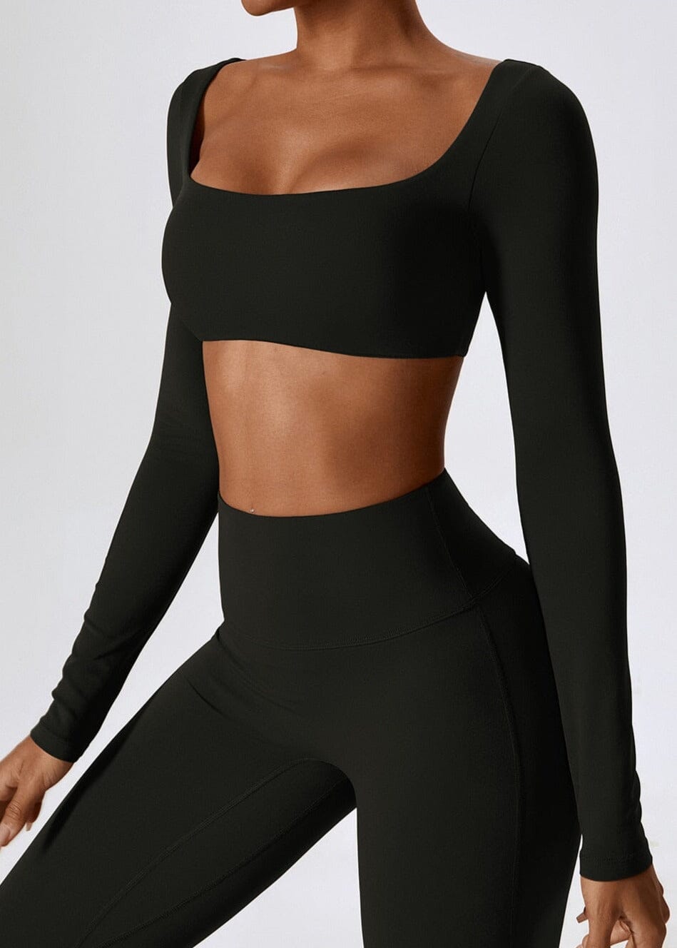 Venture Long Sleeve Crop Top