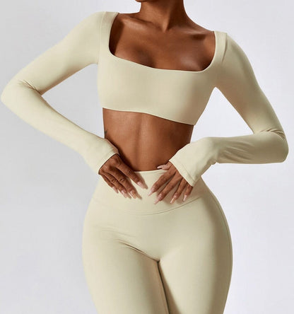 Venture Long Sleeve Crop Top