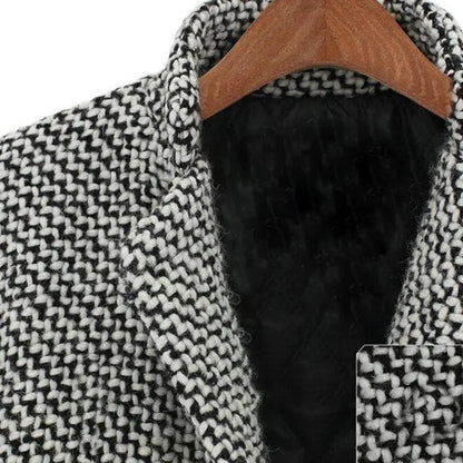 Clara Chic Houndstooth Winterjas